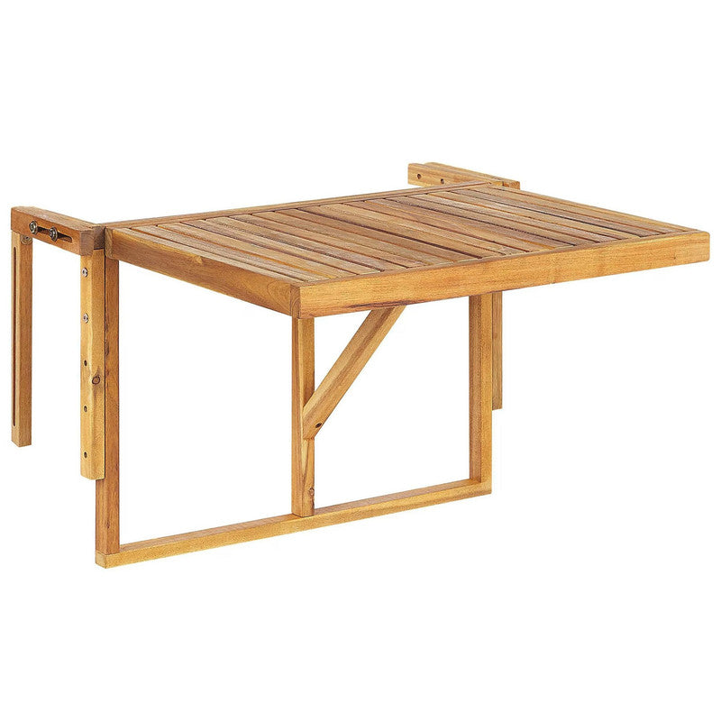 Folding Table for 2 People in Acacia Wood
