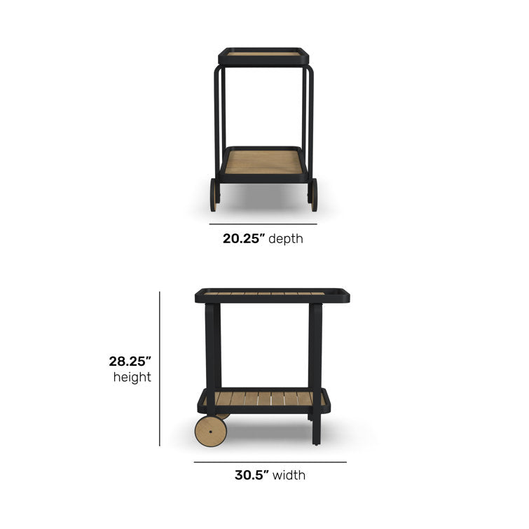 Metal Bar Cart